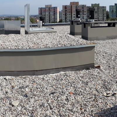 Ballasted roof – Residential estate – Zielona Góra