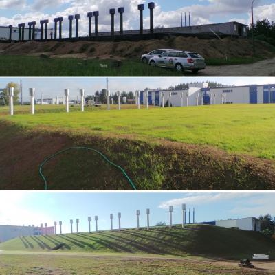 Vessel insulation – Izobit Garden root-resistant membrane – Warmian-Masurian Province